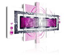 Impression sur toile 200x100 cm - 3 couleurs ? Choisir - 5 Parties - Image sur toile - Images - Photo - Tableau - abstractionabstraction a-A-0003-b-n 200x100 cm