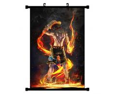 ALTcompluser Anime Poster Overlord Rollbild Kakemono Wallscroll D/écoration Murale Tissu 20 /× 30 cm