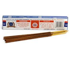 Satya Bâtonnets dencens Nag Champa Paquet de 3 (15 g) Chamois