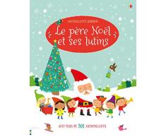 Le père Noël et ses lutins - Autocollants Usborne