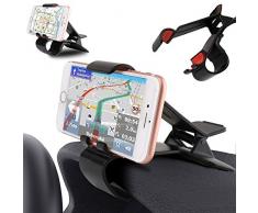 DFV mobile - Clip Support de Portable de Tableau de Bord de Navigation GPS de Voiture pour Meitu M4, M4 Hello Kitty - Noir