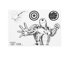 Marvel Gadget Nail Art Stickers frigo, multicolore