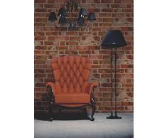 Brewster Fd31045 Papier peint Motif brique Orange