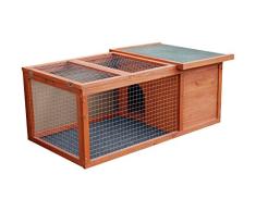 Lifland CLAPIER Lapin Nain en Bois-Cage Lapin & Cochon dInde en Bois 100% Sapin DE Finlande