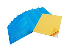 CHIC-CHIC Maison 16pcs 15*15cm Autocollant Mural surface du miroir Stickers Muraux Bricolage Acrylique 3D Accueil Decal