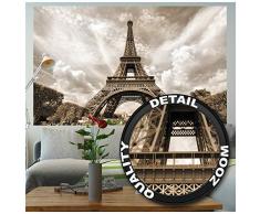 GREAT ART XXL Affiche – Tour Eiffel – Décoration Murale France Capitale Paris Repère Monument Historique Tour Eiffel Tour dobservation Affiche Murale Poster (140 x 100cm)