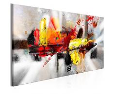 murando Impression sur Toile intissee Abstrait 120x60 cm Tableau 1 Partie Tableaux Decoration Murale Photo Image Artistique Photographie Graphique en Couleurs a-A-0320-b-a