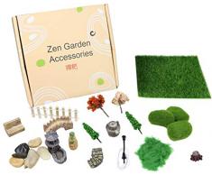 Accessoires Jardin Zen, Miniatures de Jardin de Fée, Décorations de Bac à Sable, Miniatures de Jardin Zen, Accessoires de Jardin de Fée, Figurines de Jardin de Fée, Terrarium Accessoires