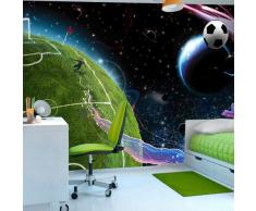 Papier peint intissé 200x140 cm - Top vente - Papier peint - Tableaux - muraux - déco - XXL - 200x140 cm - Football enfants 10110902-3