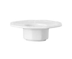 Rosenthal 10430-800001-25744 Bougeoir de Table, Porcelaine, Blanc, 10,2 x 10,2 x 3,2 cm