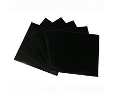 lorcoo 50 x Stickers pour carrelage, 6 x 6, 8 couleurs pour choisir/Lot de 50 autocollants de transfert pour carrelage de cuisine/salle de bain Carré facile à appliquer