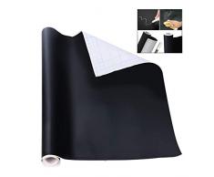 Binnan Stickers Tableau Noir Ardoise, Adhésif Ardoise Effaçable Sticker Autocollant Mural pour lécole/Bureau