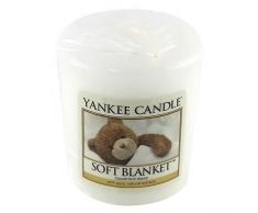 Yankee candle 1173565E Bougie votive senteur Dune couverture chaude et douce 49 g Blanc