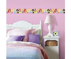 RoomMates Frise de papier peint amovible Motif princesses Disney