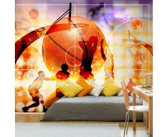 Papier peint intissé 150x105 cm - 3 couleurs au choix - Top vente - Papier peint - Tableaux muraux déco XXL - Sport i-C-0001-a-b