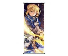 CoolChange Grand Poster à Enrouler / kakemono de Fate Stay Night, 100x40cm, Motiv: Saber(A)