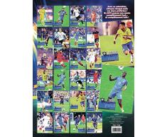 Calendrier mural Stars du foot 2017