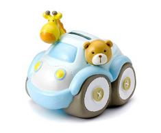 Tirelire en forme de voiture - thème safari/pour enfant - fille ou garçon