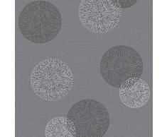 Papier peint intissé moderne tendance Tapisserie 347713 34771-3 A.S. Création Happy Spring | Gris | Rouleau (10,05 x 0,53 m) = 5,33 m²