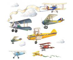 RoomMates Stickers muraux Avions Enfant Repositionnable