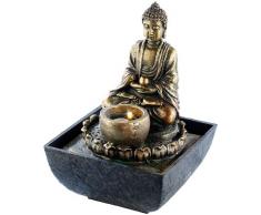 Fontaine dintérieur lumineuse Bouddha