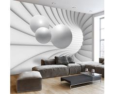 murando – Papier peint intissé 400x280 – Trompe l oeil – Tableaux muraux déco XXL – balle abstraction 3D a-A-0154-a-c