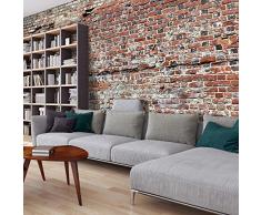 murando Papier peint intissé 500x280 cm Décoration Murale XXL Poster Tableaux Muraux Tapisserie Photo Trompe loeil Brique Mur f-A-0461-a-a