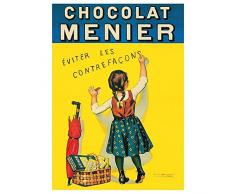 Editions Clouet 50168 - Affiche publicitaire 50x70 cm Chocolat Menier - Petite Menier