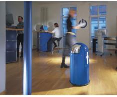 Wesco - Poubelle Pushboy 50 L Noire