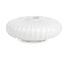 Kähler Hammershøi Bougeoir, Céramique, Blanc, 4,5 cm