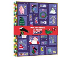 Mon calendrier de lavent Loup : Avec 10 figurines