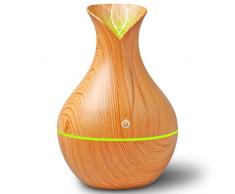 Aromathérapie Diffuseur dhuile essentielle ultrasonique basse consommation 130 ml