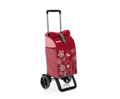 Gimi Rolling Thermo Rouge Poussette de marché