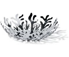 Alessi ESI01/29 Mediterraneo Porte-fruits en Acier Inoxydable Coloré à la Résine au Ãpoxyde Argenté, à 29 cm