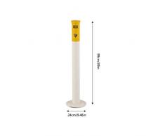 CML Home Conception Portable Extérieur Poubelle, Cendrier en Acier Inoxydable extérieur/intérieur Poubelle d'extérieur Poubelle Cendrier Verticale