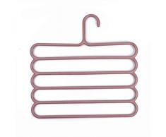 Junecat 5 Couches Vêtements Pantalon Hook Holder Rack Denim Jeans Pantalon écharpe Cintre
