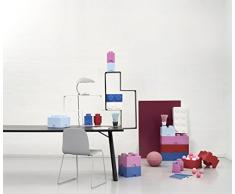 Brique de rangement LEGO 4 plots, BoÃ®te de rangement empilable, 5,7 l,rose clair
