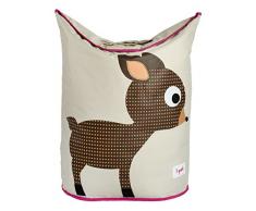 3 Sprouts 107-003-001 Panier à Linge