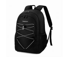 TOURIT Sac à Dos Isotherme Imperméable Ultra Léger 25L pour Picnic Camping Voyage Randonnée, Noir