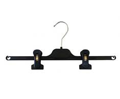 Kiroplast Cintres Pour Pantalons 40 pièces Cintres Avec Pinces Cintres Jupes 36cm Clip Cintres Pour Jupes Pantalons