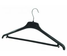 Alba PMBASIC PL Lot de 20 Cintres Plastiques Noir