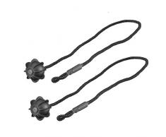 Nrpfell 2Pcs Couvercle De Coffre A Tablettes De Colis A Hayon Corde DEtagere Arriere Corde Bande De Maintien Petite Balle pour Golf 6 R20 Mk5 1K6 863 447 A