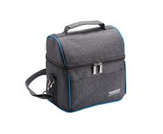 Lesplus Sac Isotherme, Repas Déjeuner Portable Bandoulière Grande Capacité 8.4L Style Sobre Homme Femme Enfant Ecole Bureau Campings Pique-Nique