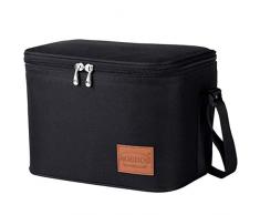 Aosbos Sac Isotherme Repas Portable Multi-usages Style Sobre