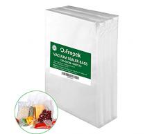 100 Sacs 20x30cm Sacs Sous Vide Alimentaire, Sans BPA et Approuvé par la FDA Sacs pour Machine Sous Vide, Compatible Avec nimporte Quelle Scelleuse Sous Vide.