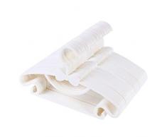 Sfesnid Lot de 50 Cintres Vêtements pour Enfants Bébés en Plastique de Stockage Cintres pour la Longueur de 29cm avec 4 Chaînes de Cintres en Plastique