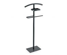 Balvi - Valet de Nuit. Garde Vos vêtements Bien rangés. Il inclut Un Plateau destiné à de Petits Objets. en métal. Couleur Noir