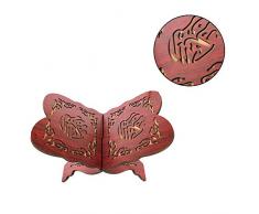 Oddity Support de Livre sacré en Bois Porte-Magazines et Porte-journaux