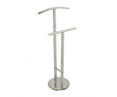 Suska – Valet de Nuit métal 1020 – 8387720 – Valet de Nuit en métal, Design Moderne (100 x 48 x 28,5 cm)