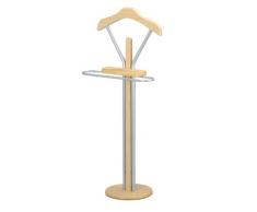 Zeller 17102 Valet de chambre Bois / mètal, 45 x 30 x 108 cm